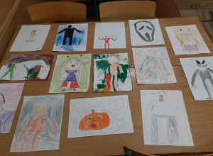 "Strój na bal Halloween"