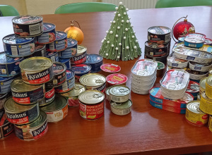 Akcja Caritas "Puszka - dobra paczuszka"