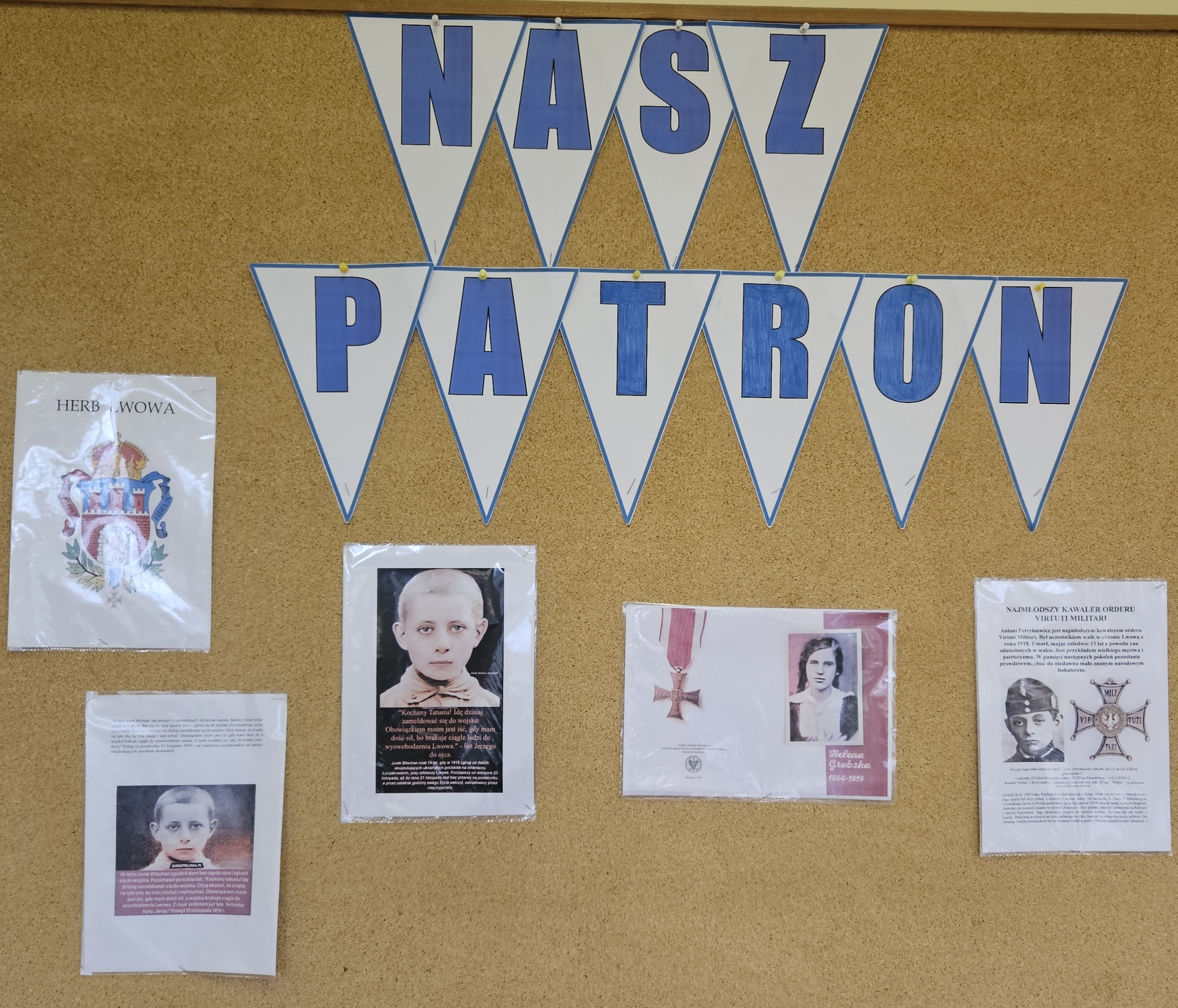 Tablica tematyczne - Orlęta Lwowskie