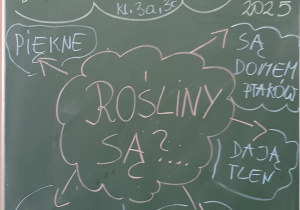 Tablica tematyczna z okazji Dnia Ziemi
