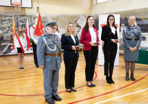 Nagrodzeni z płk. Matkowskim