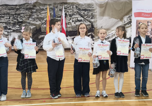 Nagrodzeni uczniowie klas I - III