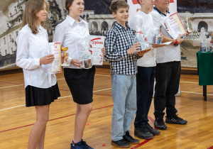 Nagrodzeni część wiedzowa i część filmowa konkursu