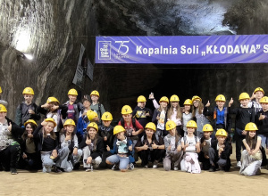 Wycieczka klas 5a i 5c do kopalni soli w Kłodawie