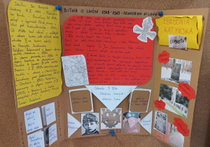 Tablica z lapbookami