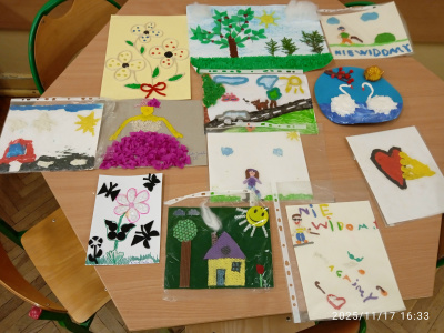 Podsumowanie konkursu plastycznego "Rysunek dla niewidomego kolegi/koleżanki"