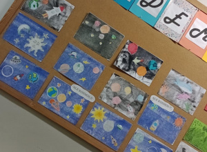 Ale kosmos! - kalkografie klas szóstych