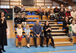 Pani Dyrektor przemawia