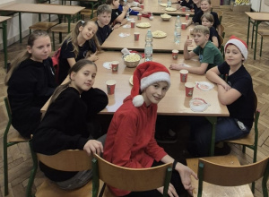 Spotkanie mikołajkowe w 4a