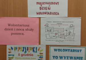 Informacje o Dniu Wolontariusza