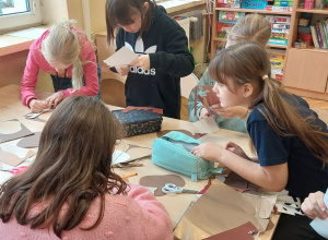 Święty Mikołaj i jego renifery