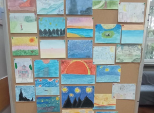 Impresja czy ekspresja? - piękne prace uczniów klas siódmych