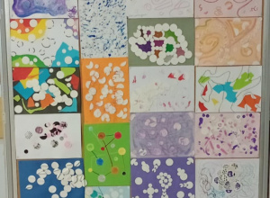 Abstrakcja i kropka - siódme klasy tworzą!