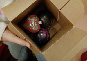 Piękne bombki uczniów z 3c