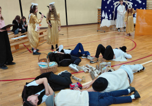 Śpiący pastuszkowie