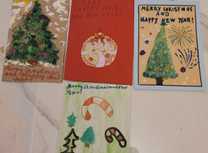 Rozstrzygnięcie konkursu językowo-plastycznego dla klas drugich "CHRISTMAS CARD"