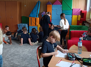 Zajęcia świetlicowe pt. "Kreatywna zabawa to ważna sprawa"