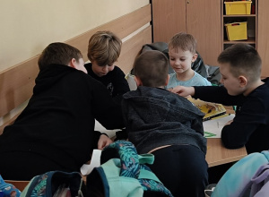 Zajęcia świetlicowe pt. "Domowy zwierzyniec, czyli o różnych rasach kotów na wesoło"