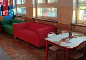 Sala nowa świetlicy do relaksu