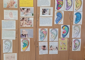 Prace plastyczne uczniów gazetka tematyczna szkołą włączająca