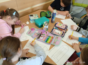 Świetlicowy konkurs plastyczny "Słowa mają moc"