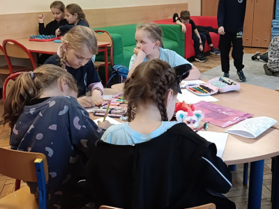 Zajęcia świetlicowe "Wiosenne nowalijki"