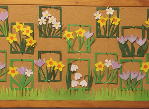 Nasza tablica zakwitła na wiosną