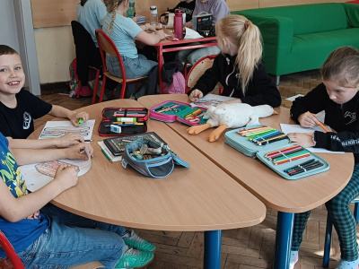 Zajęcia świetlicowe pt. "Zdrowa wiosenna kanapka"