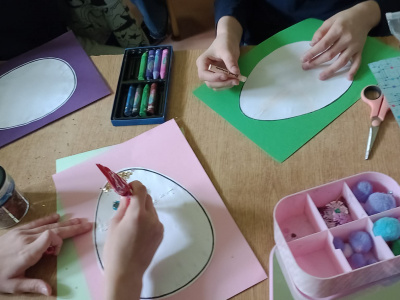 Klasa IV a szykuje pisanki