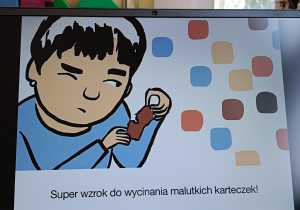 Scena z filmu o życiu dziewczynki Marii