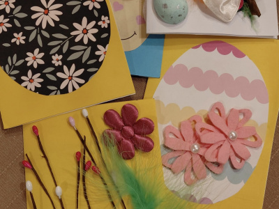 Wielkanocna herbatka u Seniorów