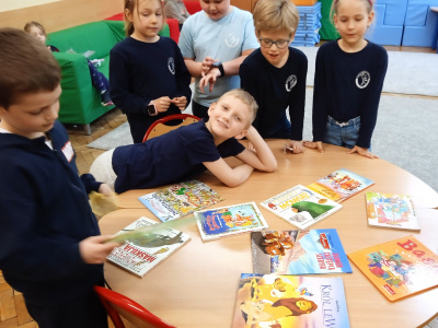 Wyciszenie po świętach- zajęcia w klasie 1a