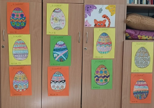 Prace plastyczne wykonane na zajęciach świetlicowych