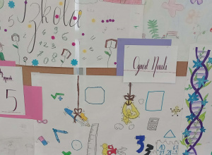 Ogród nauki - niesamowite projekty murali uczniów klas piątych