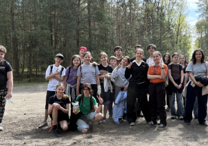 Grupa uczniów