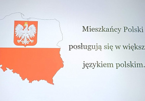 Fragment prezentacji patriotycznej