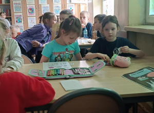 Zajęcia świetlicowe pt. "Filmowy zawrót głowy"