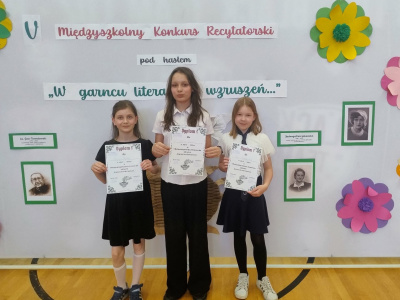 Międzyszkolny Konkurs Recytatorski