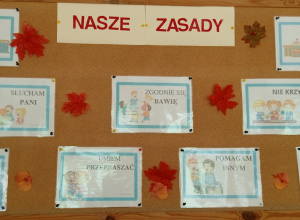 Poznajemy zasady zachowania w świetlicy