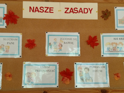 Poznajemy zasady zachowania w świetlicy
