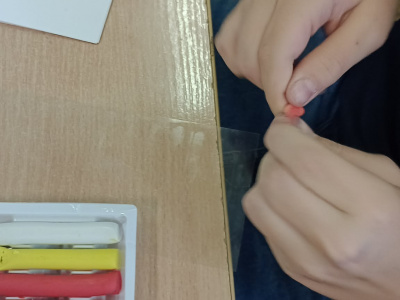 Plastyczne eksperymenty klas 4