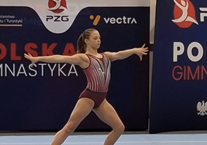 Zawodniczka podczas pokazu