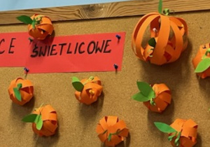 Wesołe dynie czyli kreatywne prace plastyczne uczniów