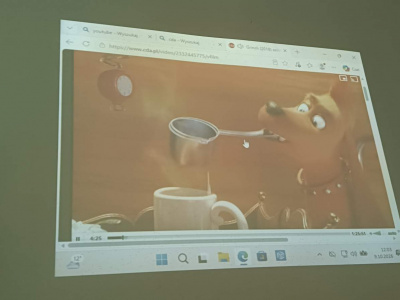 "Filmowy zawrót głowy w świetlicy"