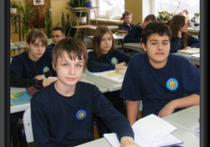 Uczniowie klasy 6a w roku szkolnym 2009/2010