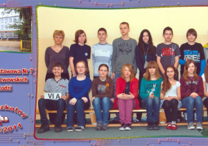 Uczniowie klasy 6a w roku szkolnym 2010/2011
