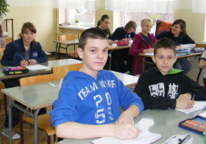 Uczniowie klasy 6a w roku szkolnym 2011/2012