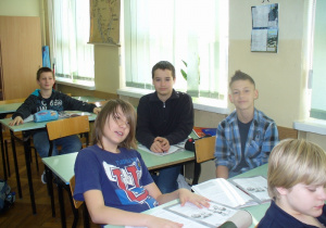 Uczniowie klasy 6b w roku szkolnym 2011/2012