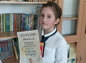 Wyróżnienie w Ogólnopolskim Konkursie Plastycznym „Alicja w Krainie Czarów”