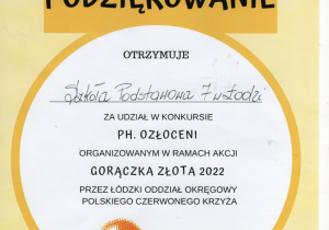 Podziękowanie